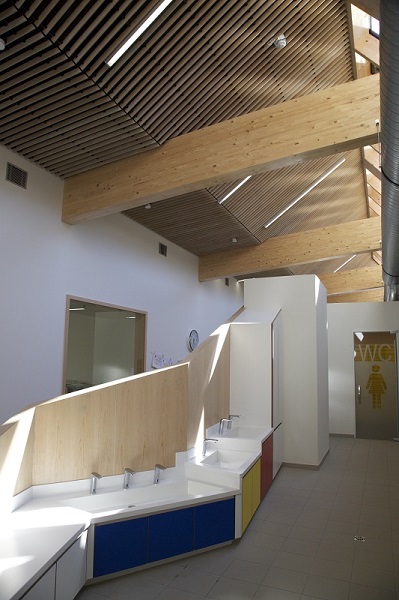 Centre Polyvalent - neue Dachkonstruktion